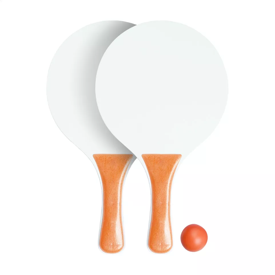 Negril oranje wit strandtennis 