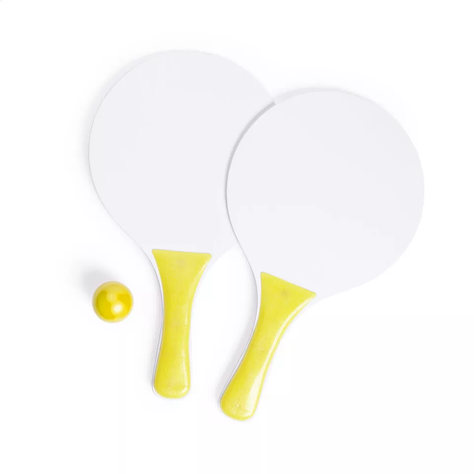Negril jaune blanc jeu de tennis de...