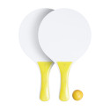 Negril jaune blanc jeu de tennis de plage 