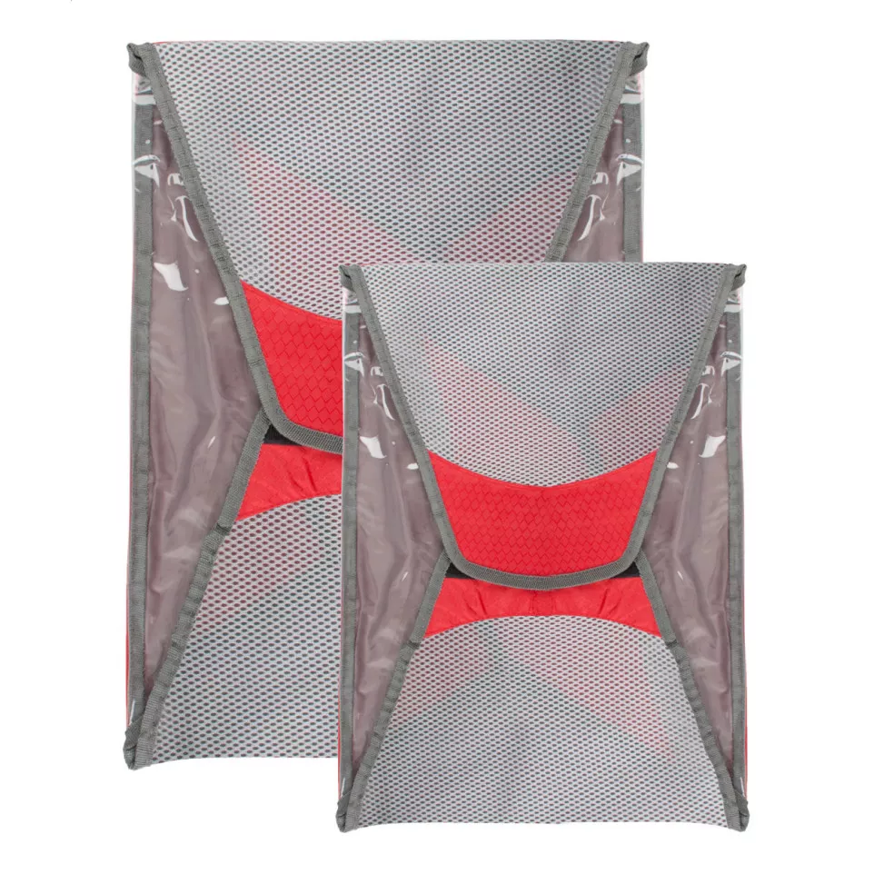 Leeds grey  garment bag set 