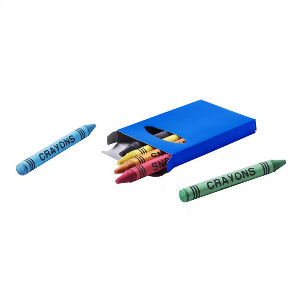 Sorell blauw  6 krijtjes set 