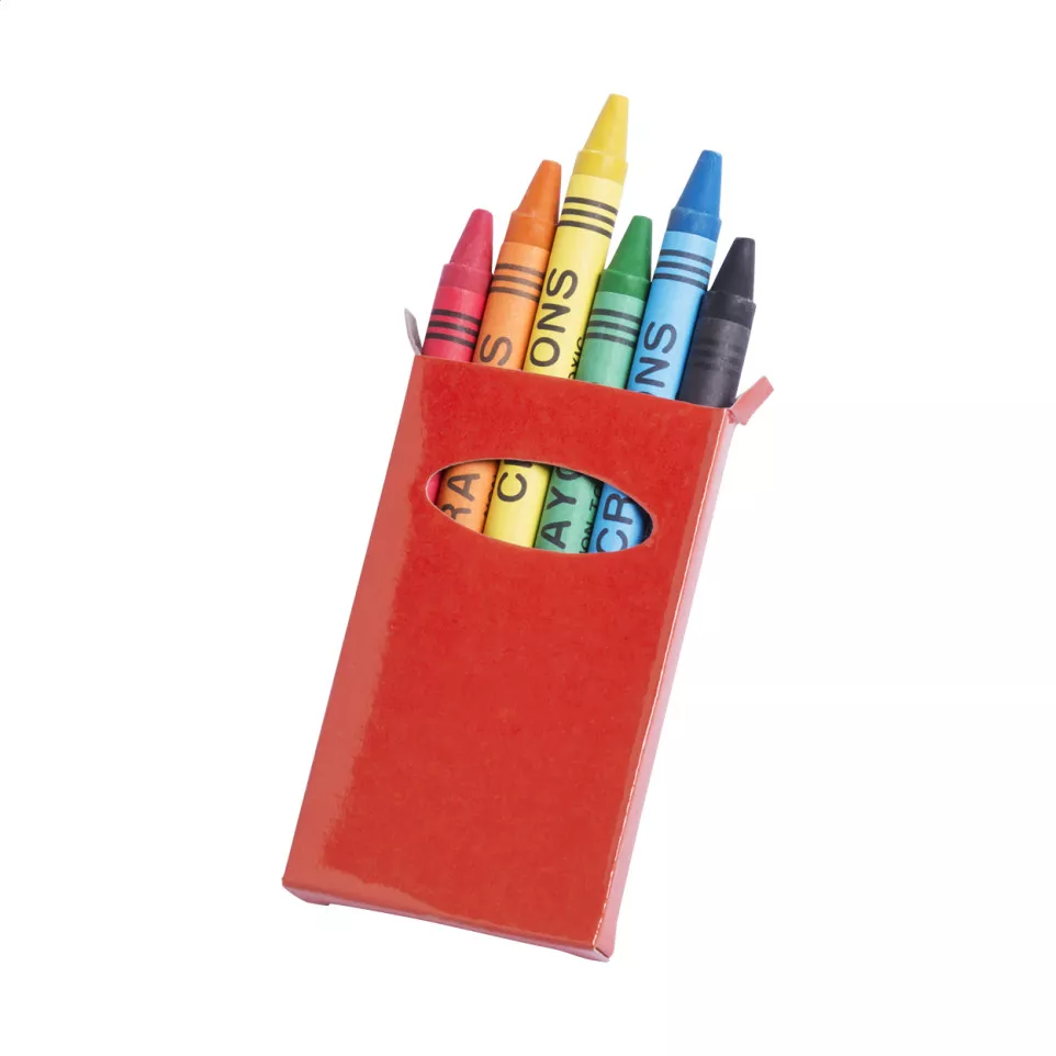 Sorell rood  6 krijtjes set 