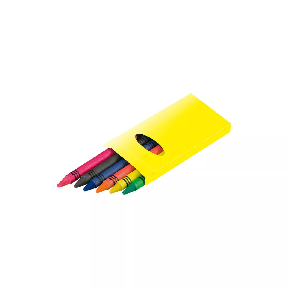 Sorell yellow  6 pc crayon set 