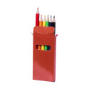 Lionni red  6 pc pencil set 
