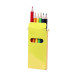 Lionni jaune  set de 6 crayons 