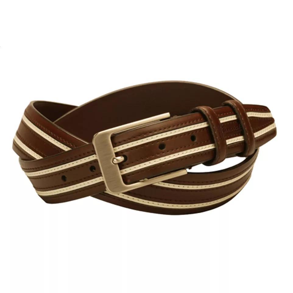 Tessa bruin  lederen riem 