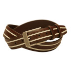 Tessa bruin  lederen riem 