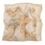 Detty marron  foulard femme 