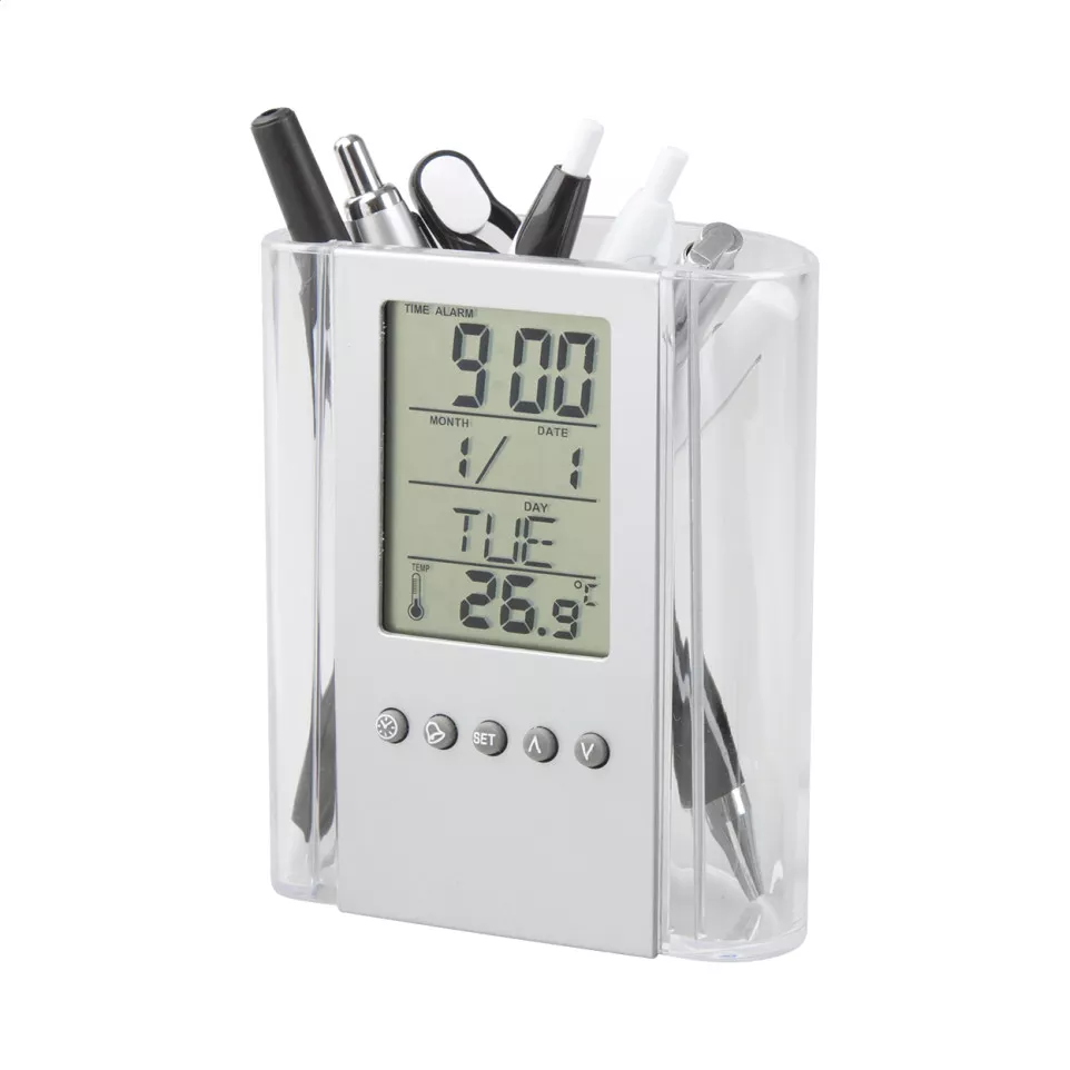 Crystalline transparent  pen holder 