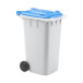 Perera gris bleu support pour stylos 