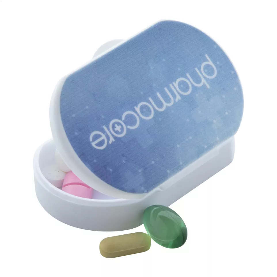 Tripill white  pillbox 