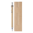 Kagura argenté beige stylo à bille 