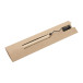 Kagura black beige ballpoint pen 