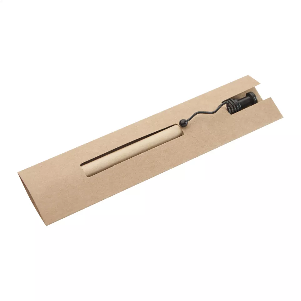 Kagura zwart beige balpen 