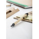 Kagura black beige ballpoint pen 