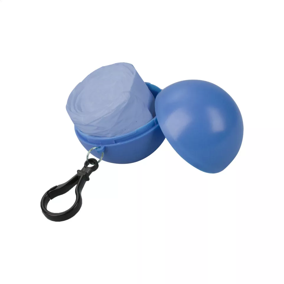 Aegis blauw  sleutelhanger poncho 