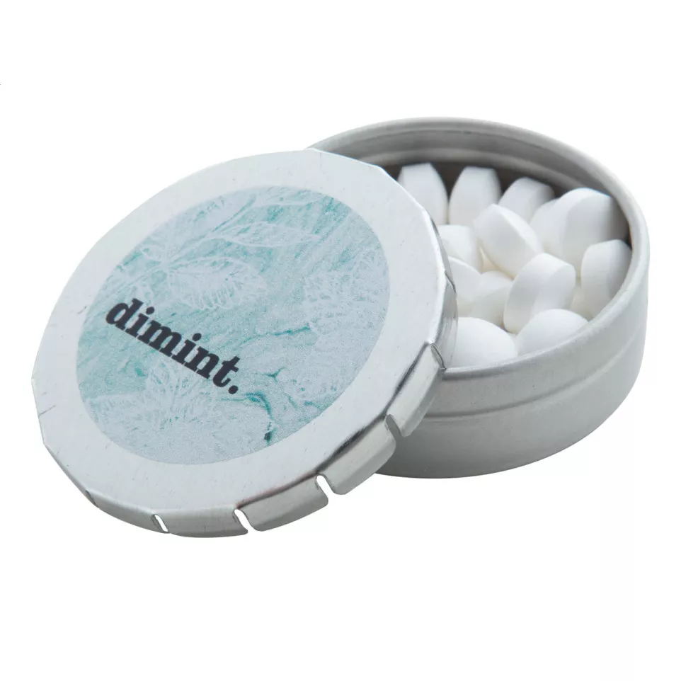 Click silver  mint box 