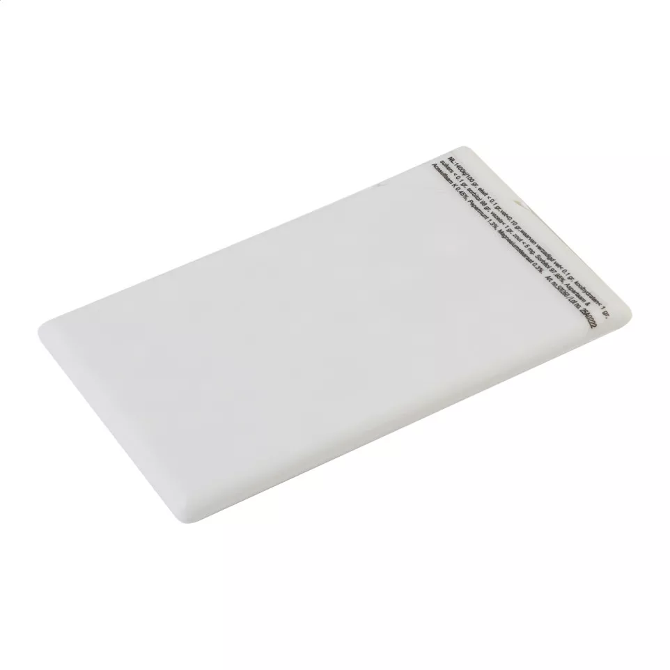 Card white  mint box 
