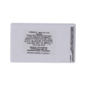 Card white  mint box 