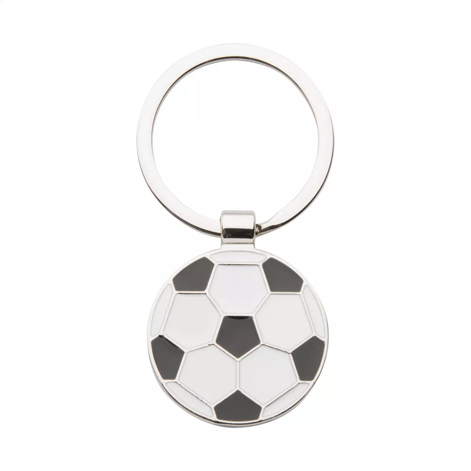 Dorko black white keyring 