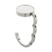 Factor blanc argenté accroche-sac 