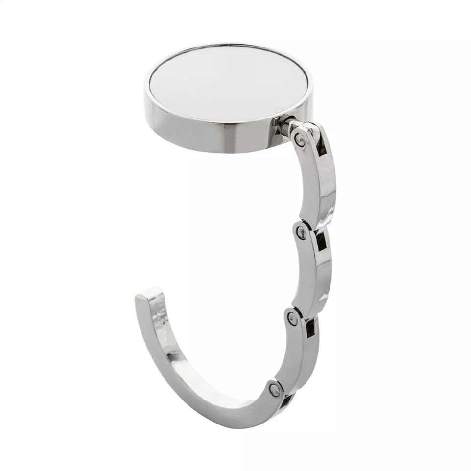 Factor blanc argenté accroche-sac 