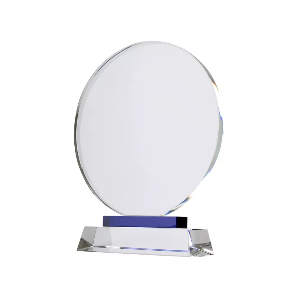 Tournament transparent  crystal trophy 