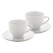 Typica white  cappuccino cup set 