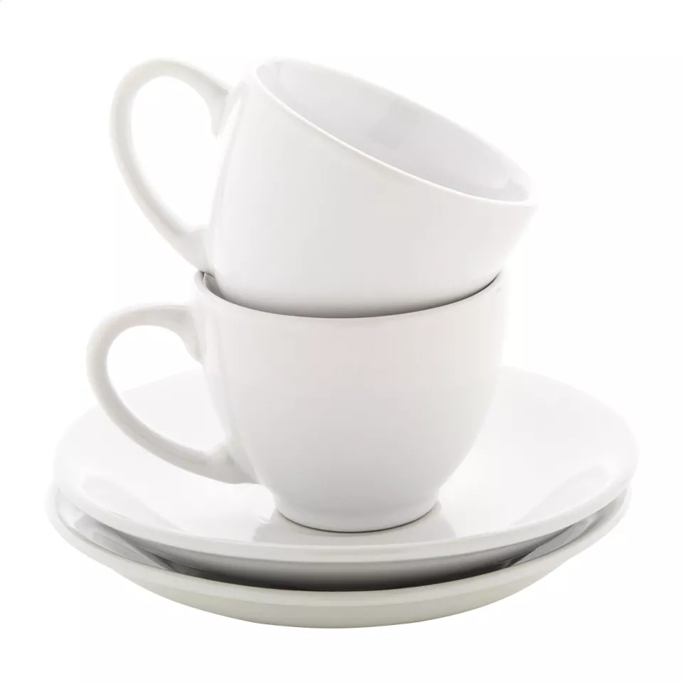 Mocca blanc  set tasse expresso 