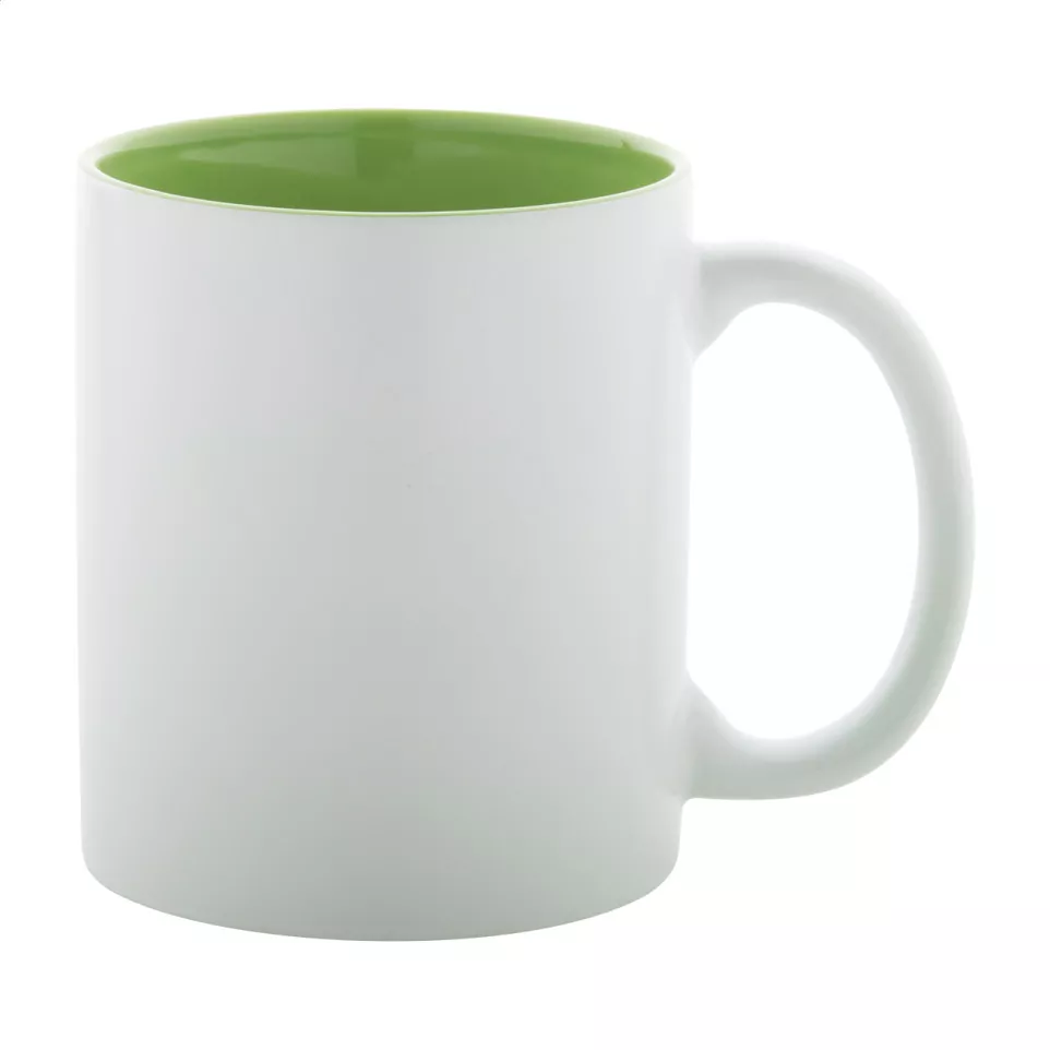 Revery vert citron blanc mug 