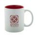 Revery red white mug 