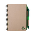 Zuke naturelle  cahier conférencier recyclé 