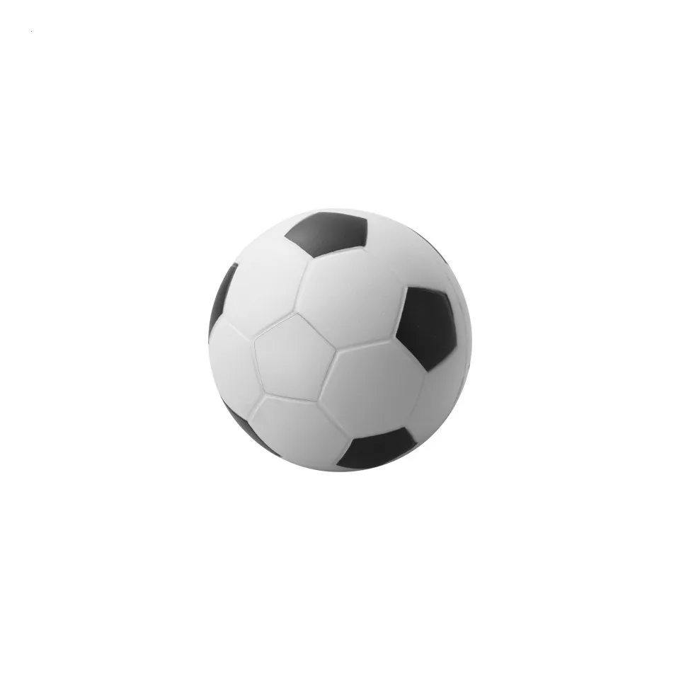 Kick black white antistress ball 