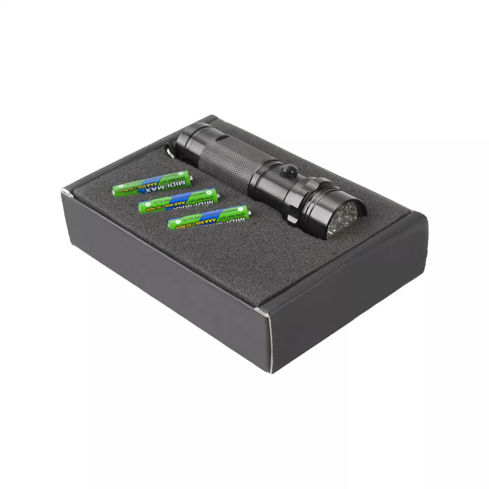 Everwood zwart  zaklamp 