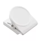 MagNote blanc  aimant et pince pour réfrigérateur 