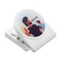 MagNote white  fridge magnet and clip 
