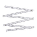 Mansard white  folding ruler 