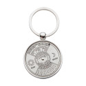Eternity zilver  eeuwige kalender in sleutehanger 