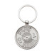 Eternity zilver  eeuwige kalender in sleutehanger 