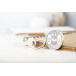 Eternity silver  calendar keyring 