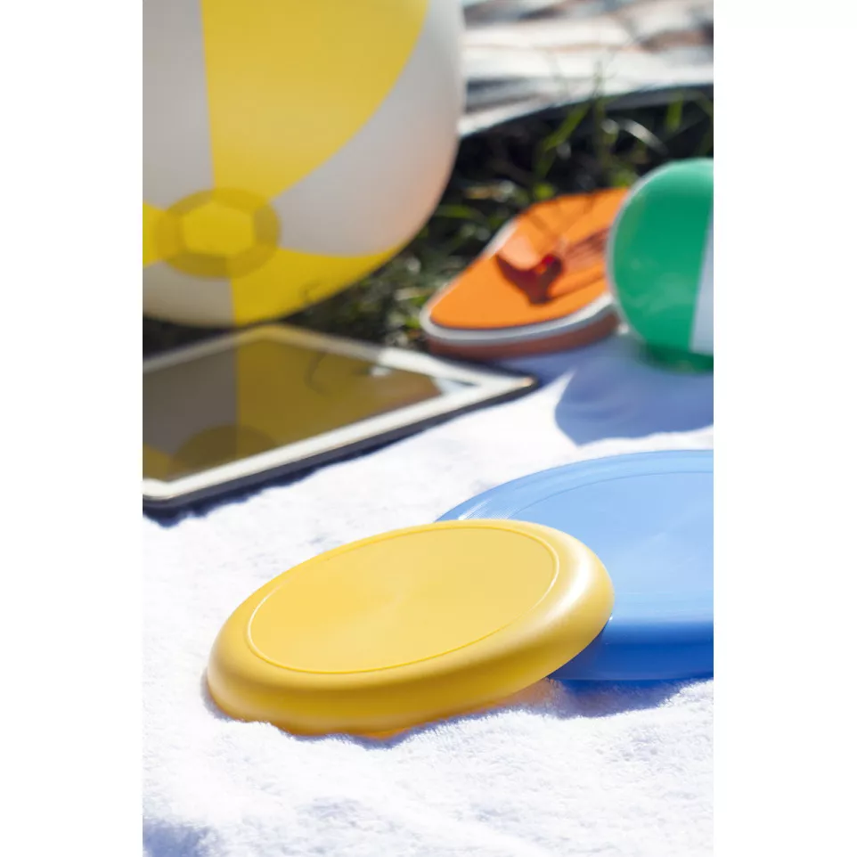 Horizon jaune  frisbee 