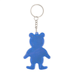 Safebear blue  prism keyring 