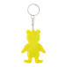 Safebear yellow  prism keyring 
