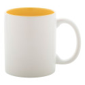 Revery yellow white mug 