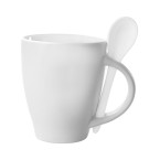 Spoon white  mug 