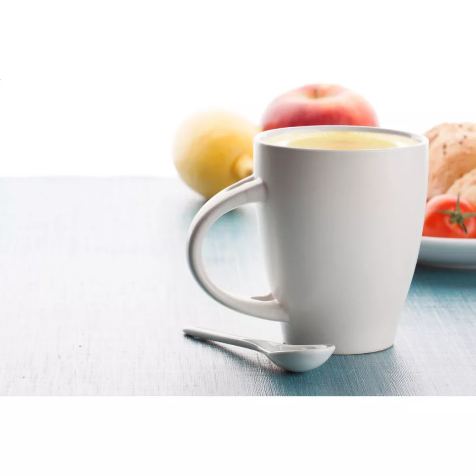 Spoon white  mug 