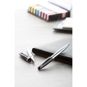 Station silver black pen set 