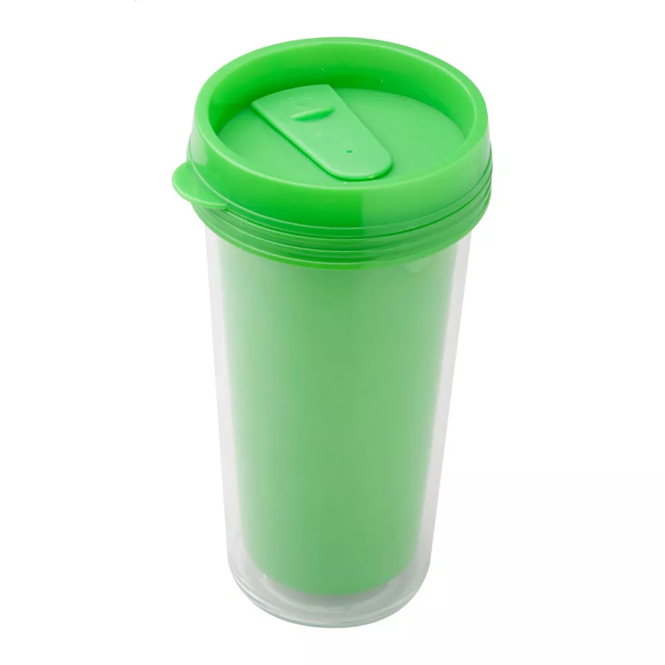 Poster green  thermo mug 