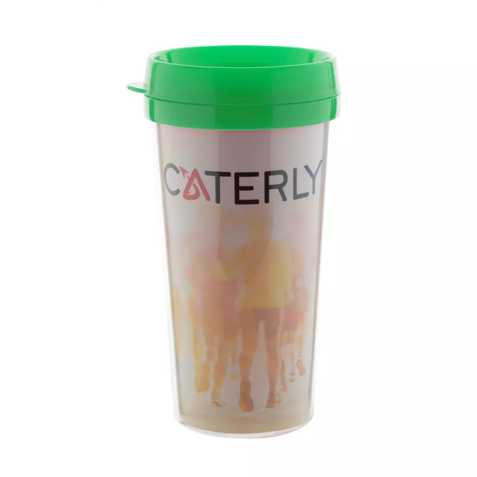 Poster green  thermo mug 