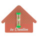 Sandy vert transparent sablier 